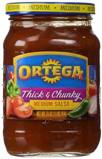 Ortega Thick and Chunky Medium Salsa