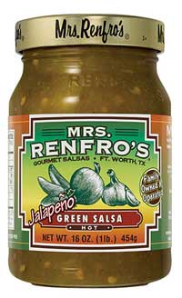 Mrs. Renfro's Hot Jalapeno Green Salsa